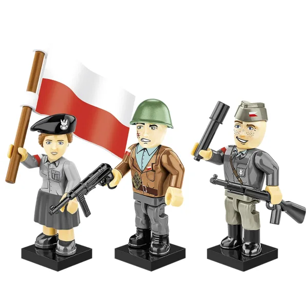COBI: Set figurine Revolta de la Varșovia din al Doilea Război Mondial (2057) imaginea 2