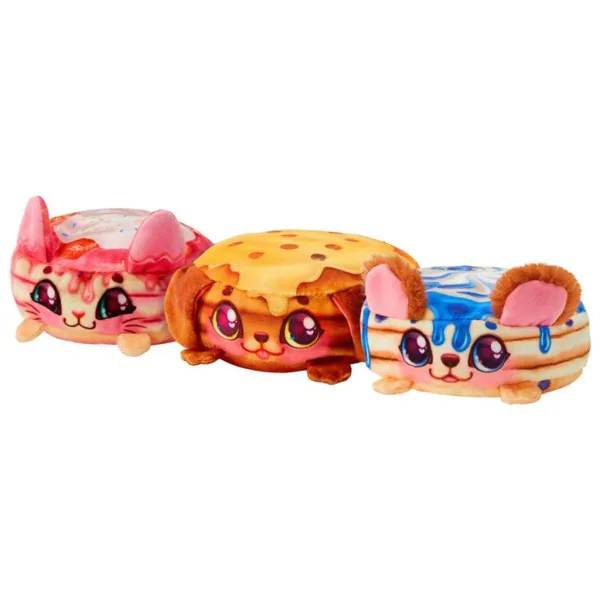 COOKEEZ Makery: Set de joacă pentru clătite Pancake Treatz cu tigaie și pluș surpriză imaginea 3