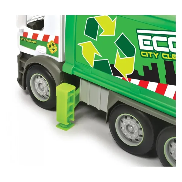 Camion de gunoi Action Truck cu sunet și lumină - Dickie Toys imaginea 3