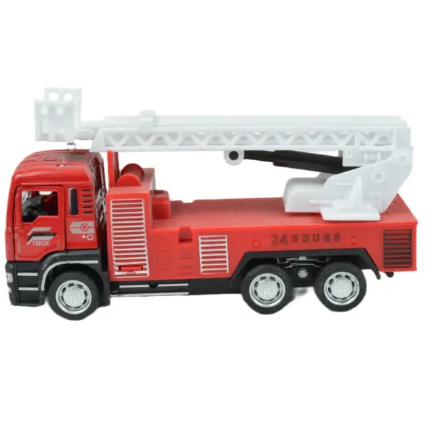 Camion de pompieri: Camion de pompieri cu spatele în două variante de 14cm imaginea 6