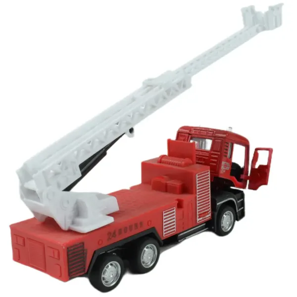 Camion de pompieri: Camion de pompieri cu spatele în două variante de 14cm imaginea 7