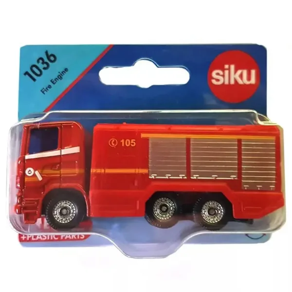 Camion de pompieri maghiar SIKU Scania 1/87 imaginea 3