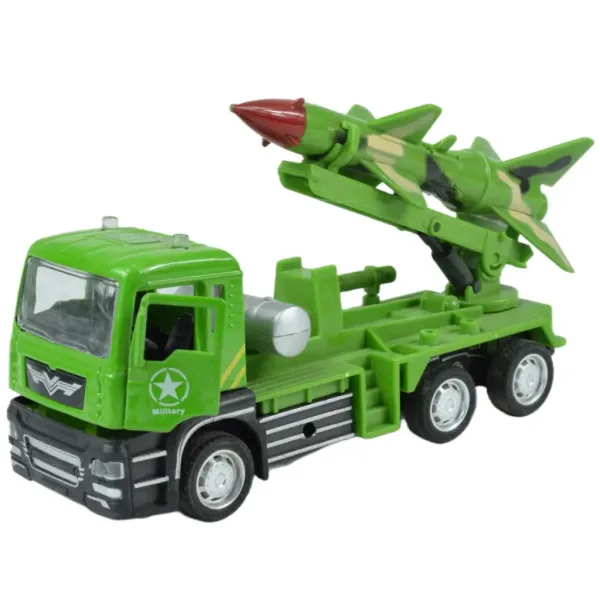 Camion militar: Camion militar de recul cu rachetă în două variante de 14cm. imaginea 2