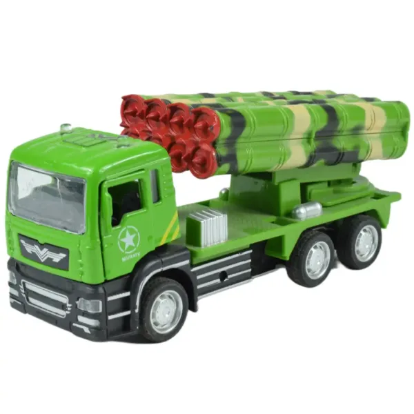 Camion militar: Camion militar de recul cu rachetă în două variante de 14cm. imaginea 5