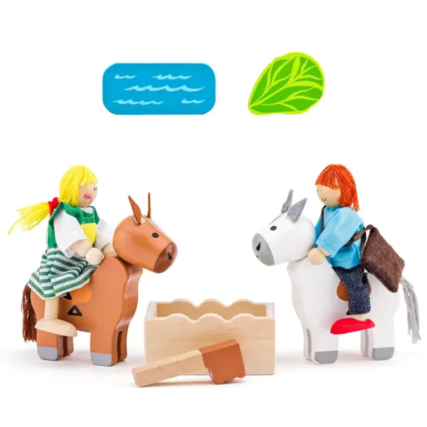 Camion pentru transportat cai cu accesorii - Woodyland imaginea 4