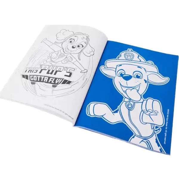 Canenco: Artă din fetru și carte de colorat Paw Patrol imaginea 3