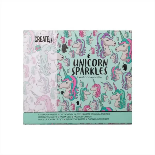 Canenco: Create It! Paletă de farduri de ochi cu unicorni imaginea 1