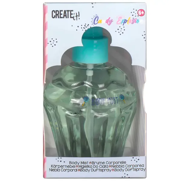 Canenco: Creează-l! Explozie de bomboane cu aromă de căpșuni și vanilie spray de corp imaginea 1