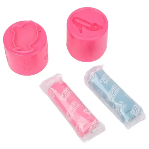 Canenco: Set de plastilină Okidoki Dough prințese Disney, disponibil în mai multe variante, 1 buc. imaginea 2
