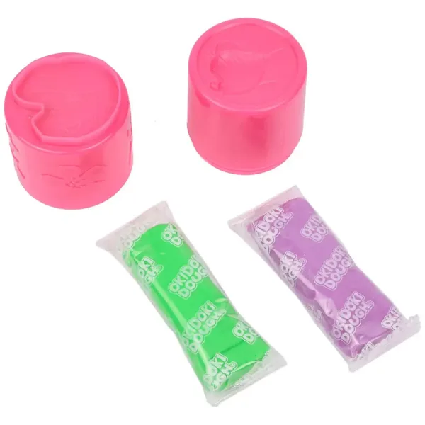 Canenco: Set de plastilină Okidoki Dough prințese Disney, disponibil în mai multe variante, 1 buc. imaginea 3