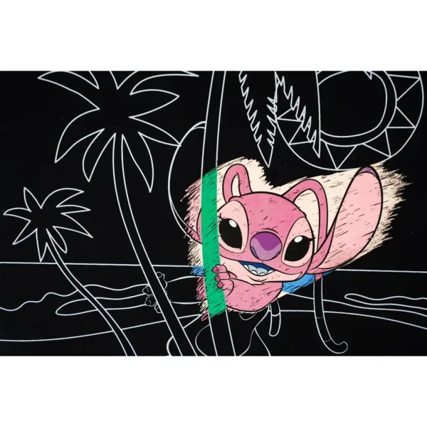 Canenco: postere scratch cu Stitch, 29x15 cm, set de 2 bucăți imaginea 4