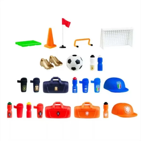 Capsulă-surpriză Supergoal Cupa Mondială în formă de pantof, cu o figurină de 7 cm și alte accesorii imaginea 3
