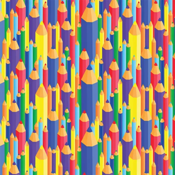 Cardex: Hârtie de ambalaj cu creioane colorate 100x70cm imaginea 1