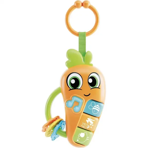 Carotina Baby: Morcov interactiv cu lumină și sunet - Lisciani imaginea 2