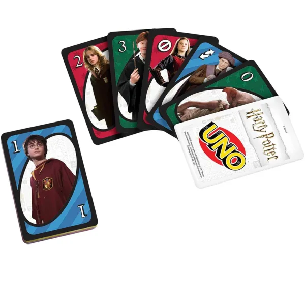 Cartă UNO Harry Potter - Mattel imaginea 2