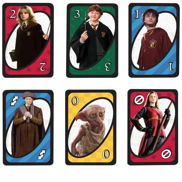 Cartă UNO Harry Potter - Mattel imaginea 3