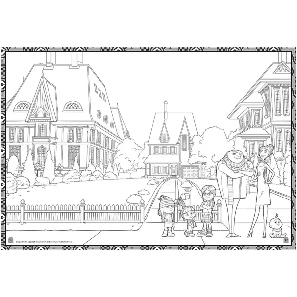 Carte de colorat cu Minioni - Trefl imaginea 3