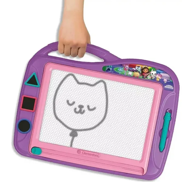 Casa de păpuși Gabi: Tablă de desen magnetică - Clementoni imaginea 4
