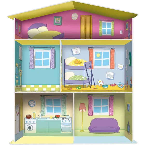 Casa educațională 3D Peppa Pig - Lisciani imaginea 2