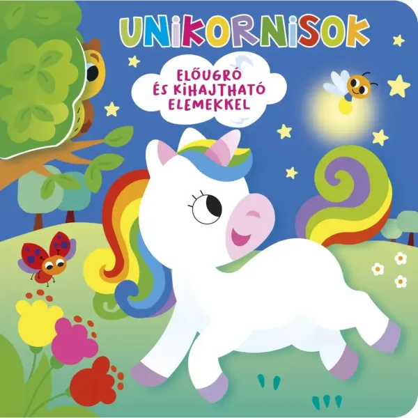 Cine s-a ascuns? - Carte pop-up cu unicorni imaginea 1