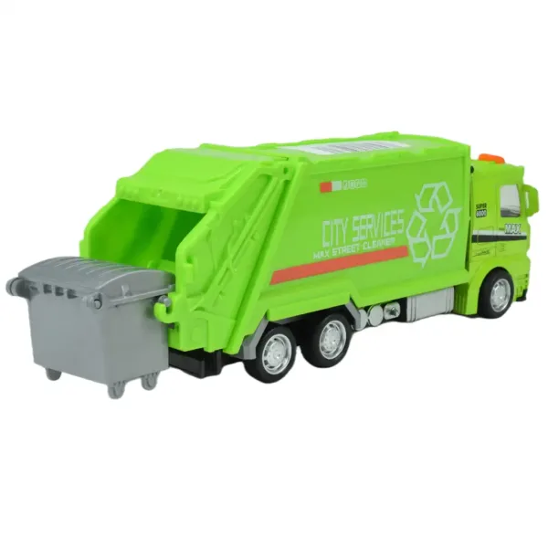 City Cars: Camion urban cu roți pivotante în diferite variante, 19cm 1buc. imaginea 3