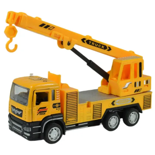 City Truck: Betonieră sau camion cu macara retractabilă de 14cm imaginea 2