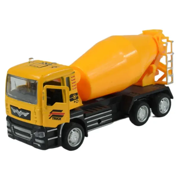 City Truck: Betonieră sau camion cu macara retractabilă de 14cm imaginea 5