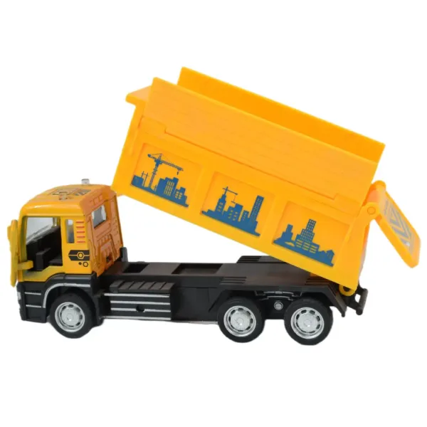 City Truck: Camion de construcție cu tracțiune spate în două variante de 14cm imaginea 3