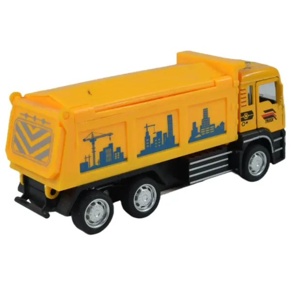City Truck: Camion de construcție cu tracțiune spate în două variante de 14cm imaginea 4