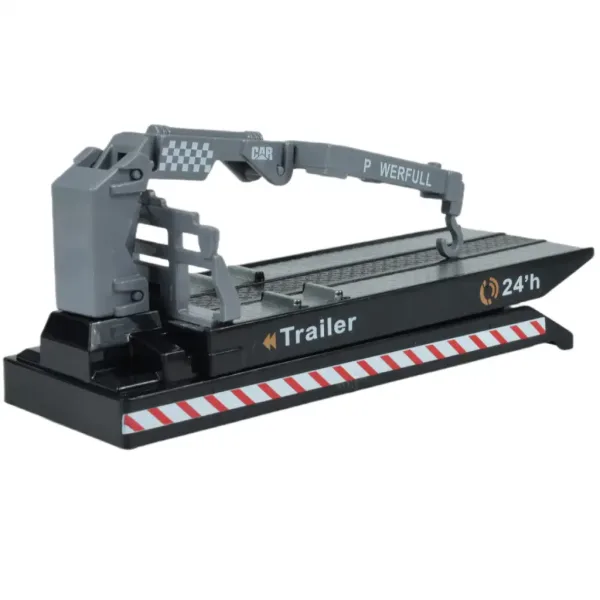 City Truck: Camion de salvare cu roți pivotante, transformabil, cu semne de camion, 19cm imaginea 3