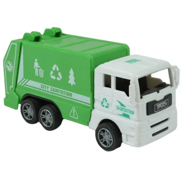City Truck: Camion de transport gunoi în diferite variante de 12cm. imaginea 2