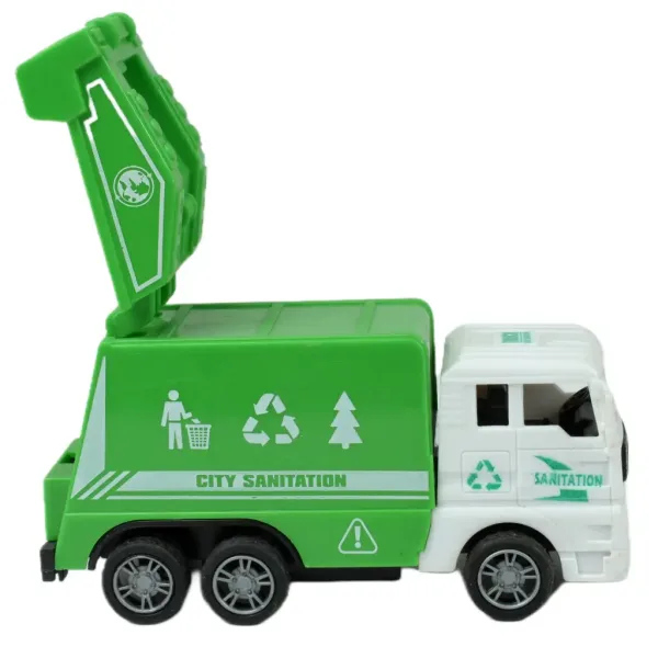 City Truck: Camion de transport gunoi în diferite variante de 12cm. imaginea 3