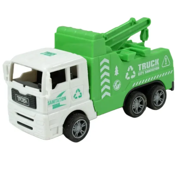 City Truck: Camion de transport gunoi în diferite variante de 12cm. imaginea 8