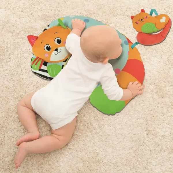 Clementoni Baby: Perne pentru burtă cu pisici 31x44cm imaginea 3