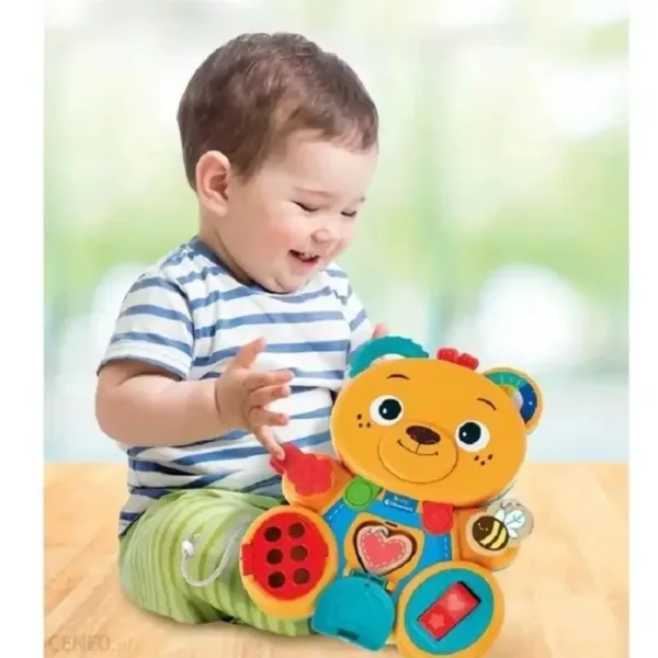 Clementoni Baby: Ursuleț Montessori pentru bebeluși imaginea 3