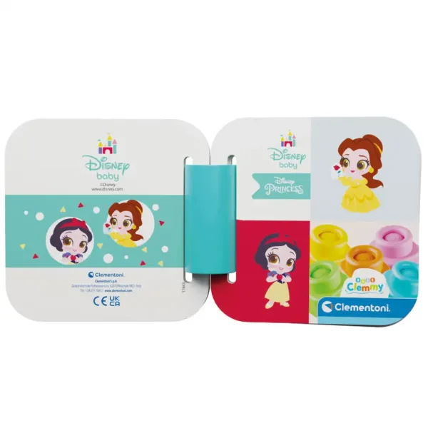 Clemmy: Joc de construcție cu blocuri moi Prințese Disney - Clementoni imaginea 3