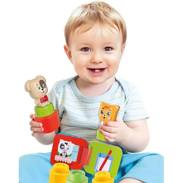 Clemmy Set de jocuri cu animale dulci și moi - Clementoni imaginea 5