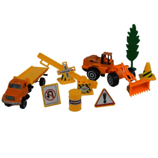 Construction Crew: Set de jocuri de construcție cu vehicule în mai multe variante 1db imaginea 4