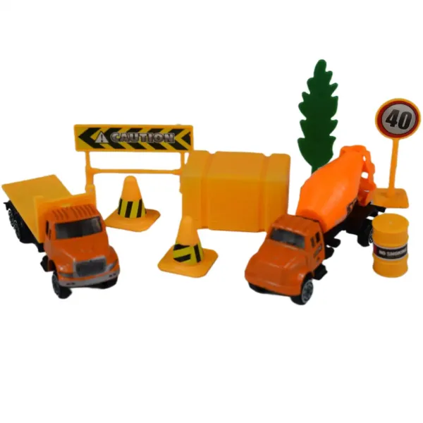 Construction Crew: Set de jocuri de construcție cu vehicule în mai multe variante 1db imaginea 8