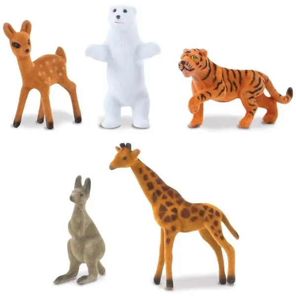 Covor de joacă cu animale și habitat 200x150cm - Melissa & Doug imaginea 3
