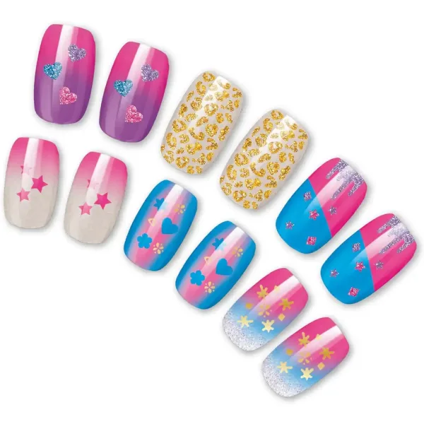 Cra-Z-Art: Shimmer and Sparkle - Set de studio pentru unghii cu pulverizator de vopsea Glitter & Shimmer imaginea 5