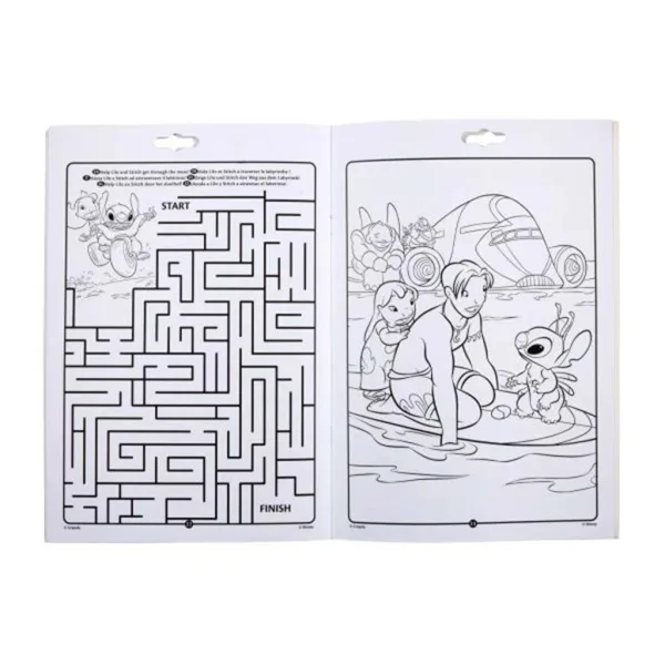 Crayola: Caiet de colorat și activități Lilo & Stitch imaginea 3