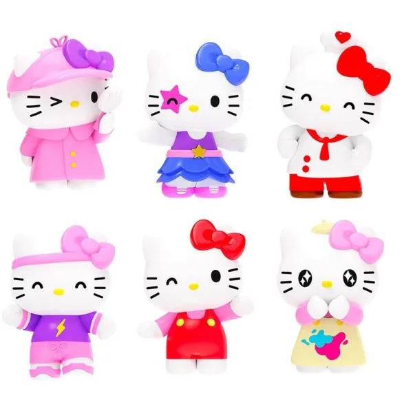 Craze Inkee: Pachet de bile de baie vegane cu figură Hello Kitty de colecție - cu aromă de pepene verde imaginea 2