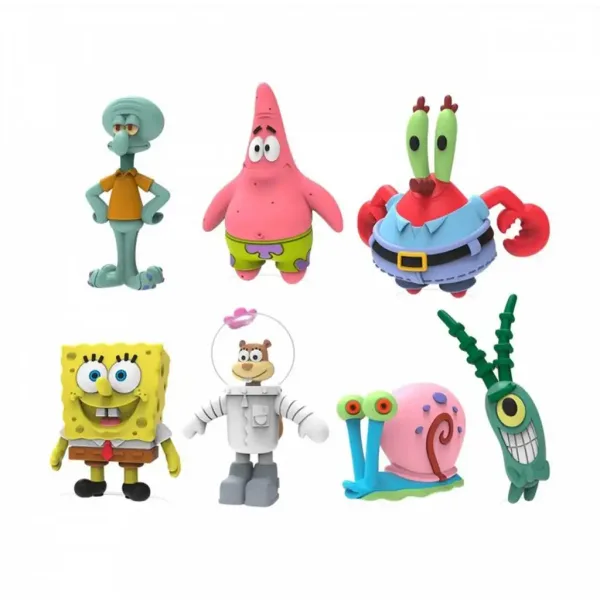 Craze Inkee: Set de bile de baie vegane cu figurine colecționabile din desenele animate SpongeBob imaginea 2