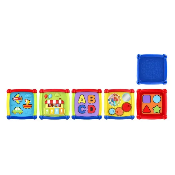 Cub de învățare colorat pentru bebeluși imaginea 3