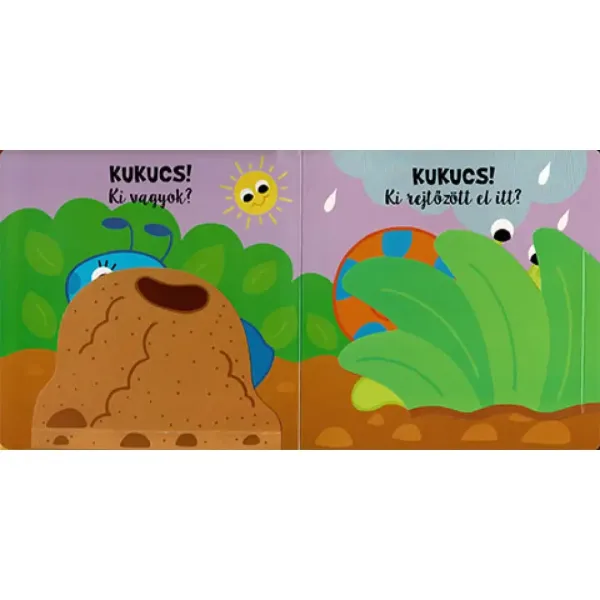 Cucu! Carte pentru bebeluși despre insecte. imaginea 2