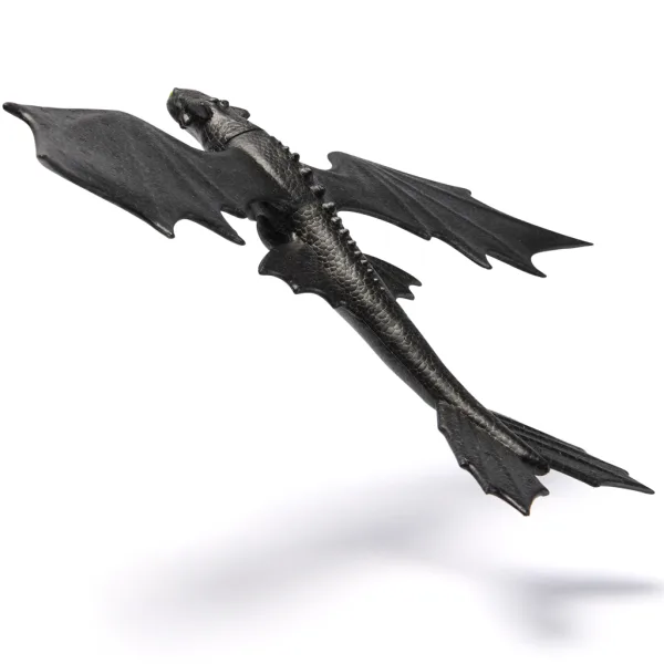 Cum să-ți dresezi dragonul: Figurina de spumă cu Dragonul Fără Dinți în zbor – Spin Master imaginea 3