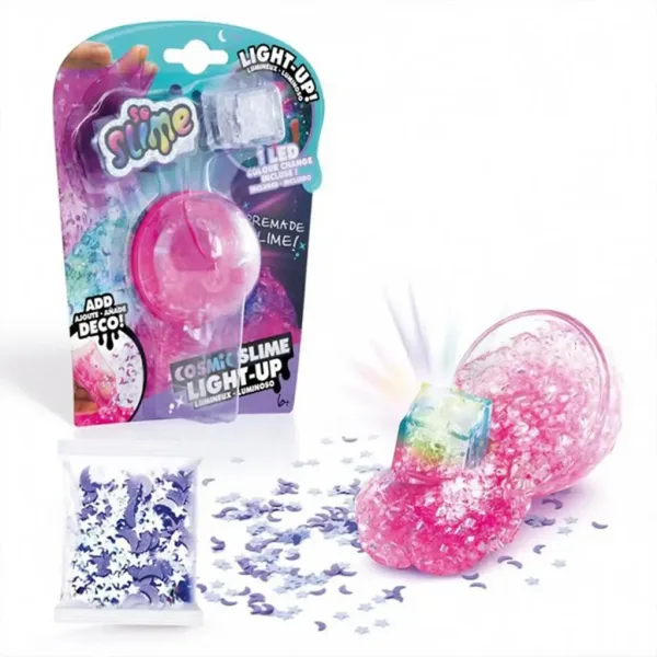 So Slime slime cosmic luminos cu LED, în diverse variante imaginea 3
