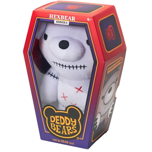 Deddy Bear Hank în sicriu de pluș, seria 4, 30 cm - Hexbear imaginea 2