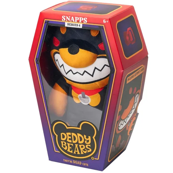 Deddy Bear Hank în sicriu de pluș, seria 4, 30 cm - Snappers imaginea 2